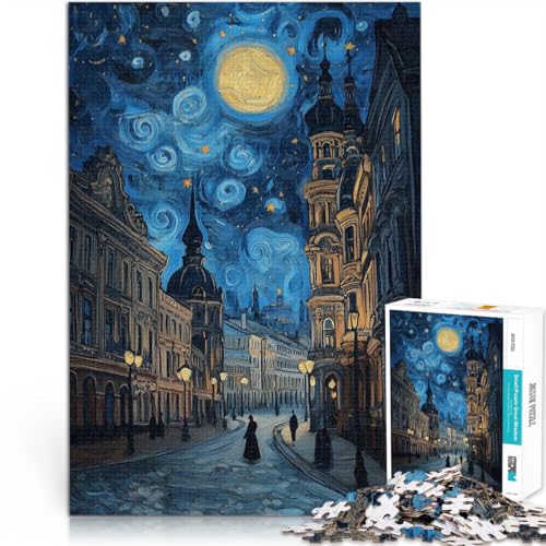 DIY-Spielzeug Sternennacht-Stadtbild Puzzle 2000 Teile für Erwachsene 70x100cm Tolle Geschenke und Spielzeuge für 14+ DIY-Spielzeug Sternennacht-Stadtbild Puzzle 2000 Teile für Erwachsene 70x100cm Tolle Geschenke und Spielzeuge für 14+ von LGNBTGM
