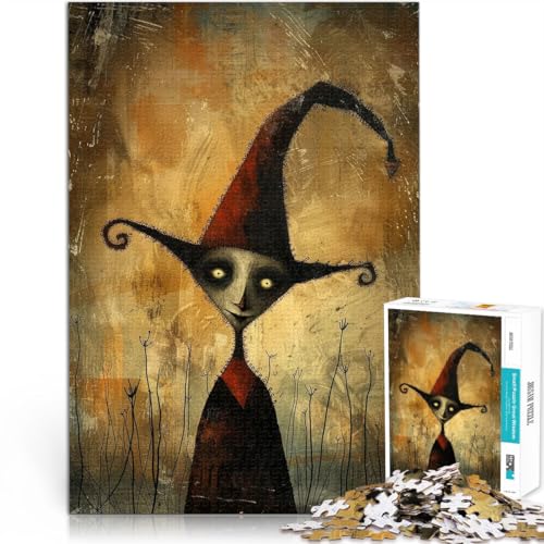 Intellektuelles Spiel Gruseliger Narr Puzzle für Erwachsene, 2000 Teile 70x100cm Lernspiel für Geburtstag, Weihnachten für ab 14 Jahren Intellektuelles Spiel Gruseliger Narr Puzzle für Erwachsene, 2000 Teile 70x100cm Lernspiel für Geburtstag, Weihnachten für ab 14 Jahren von LGNBTGM