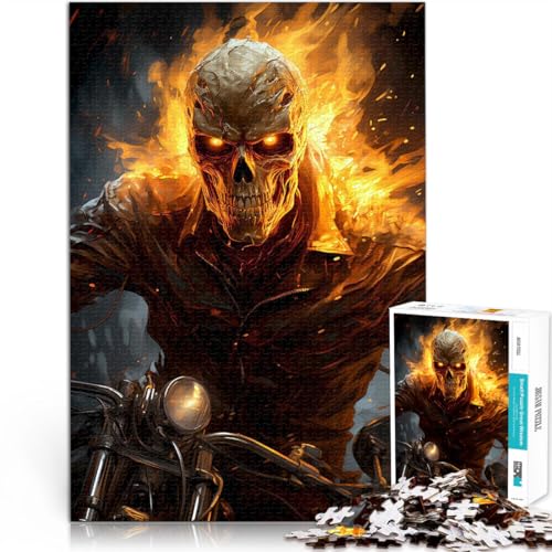 Lernspiele DIY Spielzeug Skelett auf einem Motorrad Puzzle 2000 Teile für Teenager 70x100cm Heimdekoration Spielzeug ab 14 Jahren Lernspiele DIY Spielzeug Skelett auf einem Motorrad Puzzle 2000 Teile für Teenager 70x100cm Heimdekoration Spielzeug ab 14 Jahren von LGNBTGM