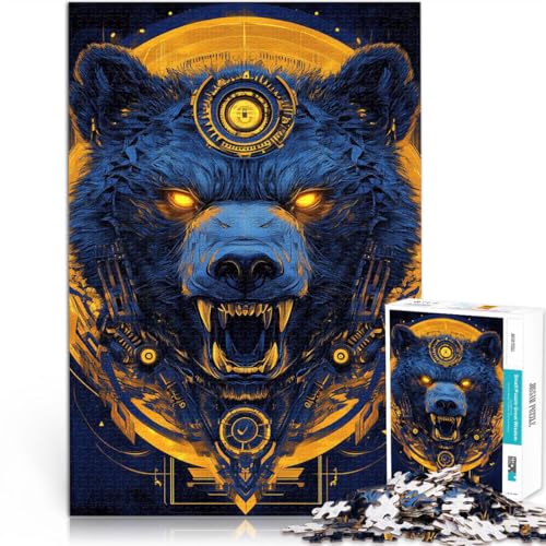 Lernspiele Heimdekoration Bärenkopfkunst 2000-Teile-Puzzle für Erwachsene 70x100cm Geschenke für Freunde und Familie ab 14 Jahren Lernspiele Heimdekoration Bärenkopfkunst 2000-Teile-Puzzle für Erwachsene 70x100cm Geschenke für Freunde und Familie ab 14 Jahren von LGNBTGM