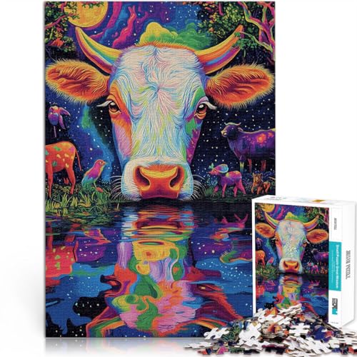 Lernspielzeug Kuh malen 2000-teiliges Teenager-Puzzle 70x100cm Lustige Aktivitäten für zu Hause, Geburtstagsgeschenk, Reisegeschenk, für 14+ Lernspielzeug Kuh malen 2000-teiliges Teenager-Puzzle 70x100cm Lustige Aktivitäten für zu Hause, Geburtstagsgeschenk, Reisegeschenk, für 14+ von LGNBTGM