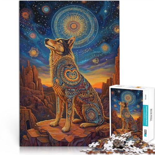 Pädagogisches Spielzeug zum Stressabbau Bunter Kunsthund 1000-Teile-Puzzle für Teenager 38x52cm Heimdekoration Spielzeug für ab 14 Jahren Pädagogisches Spielzeug zum Stressabbau Bunter Kunsthund 1000-Teile-Puzzle für Teenager 38x52cm Heimdekoration Spielzeug für ab 14 Jahren von LGNBTGM