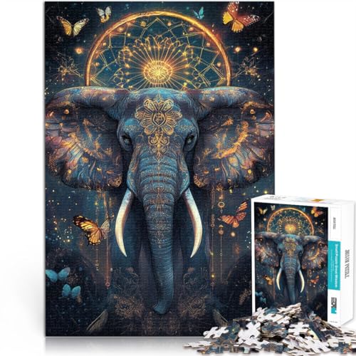 Pädagogisches Spielzeug zum Stressabbau Dschungel-Zauberelefant Teenager-Puzzles 2000 Teile 70x100cm Heimdekoration Spielzeug Pädagogisches Spielzeug zum Stressabbau Dschungel-Zauberelefant Teenager-Puzzles 2000 Teile 70x100cm Heimdekoration Spielzeug von LGNBTGM