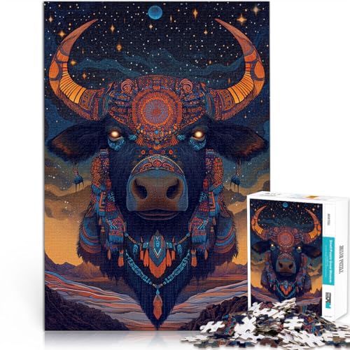 Pädagogisches Spielzeug zum Stressabbau Fantasie-Yak Puzzle 1000 Teile für Erwachsene 38x52cm Heimdekoration Spielzeug ab 14 Jahren Pädagogisches Spielzeug zum Stressabbau Fantasie-Yak Puzzle 1000 Teile für Erwachsene 38x52cm Heimdekoration Spielzeug ab 14 Jahren von LGNBTGM