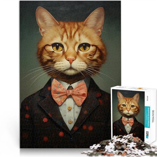 Pädagogisches Spielzeug zum Stressabbau Katzenkunst 1000-Teile-Puzzle für Teenager 50x75cm Tolle Geschenke und Spielzeuge für 14+ Pädagogisches Spielzeug zum Stressabbau Katzenkunst 1000-Teile-Puzzle für Teenager 50x75cm Tolle Geschenke und Spielzeuge für 14+ von LGNBTGM
