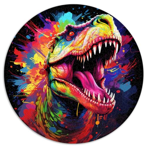 Puzzle, Lernspiele, Tyrannosaurus Rex, 1000 Teile, Puzzle, 67,5 x 67,5 cm, Spielspielzeug für Familienpuzzle, Geschenk, Heimkunstdekor von LGNBTGM