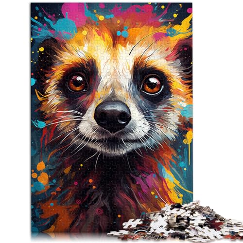 Puzzle Bradley 500 Teile Puzzle für Erwachsene Holzpuzzle Spielzeug Puzzle Lernspiele Stressabbau Puzzle 500 Stück (38x52cm) von LGNBTGM