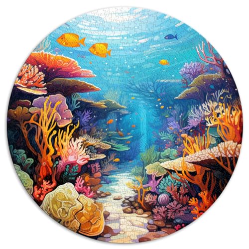 Puzzle Great Barrier Reef für Erwachsene, 1000 Teile, Puzzle 26,5 x 26,5 Zoll, für Puzzle-Wanddekoration, einzigartige Geburtstags von LGNBTGM
