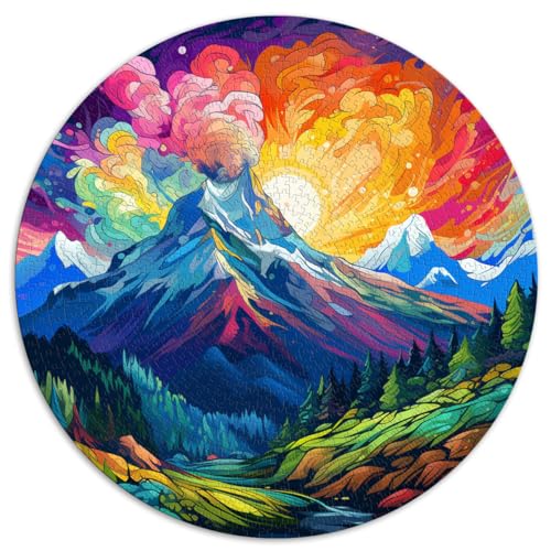 Puzzle Jungfrau, bunt, 1000 Teile, Puzzle 67,5 x 67,5 cm, DIY-Puzzle, Spielzeug, Spaß bei Aktivitäten zu Hause, Geburtstagsgeschenk, Reisegeschenke, von LGNBTGM