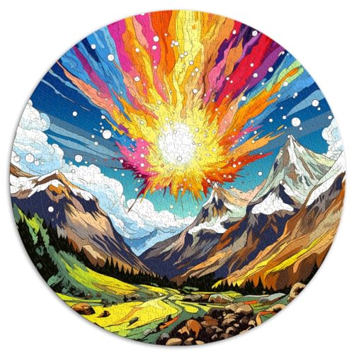 Puzzle | Puzzle Großglockner, bunt, 1000 Teile, Puzzle für Erwachsene, Puzzle 67,5 x 67,5 cm, lustiges Puzzle, Spielzeug, Denkspiel von LGNBTGM