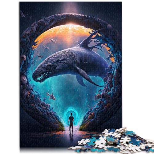 Puzzle-Spiele „Portal to Water“ 1000 Teile für Erwachsene. Schwierige Puzzles aus Holz ganze Familie und die 1000 Teile (50 x 75 cm) von LGNBTGM