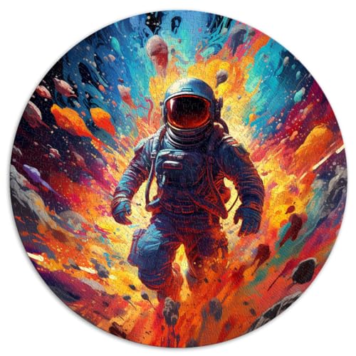 Puzzle für Astronautenabenteuer, 1000 Teile, 67,5 x 67,5 cm, Lernspiele, jedes Teil ist einzigartig – anspruchsvolles, unterhaltsames Spiel für die ganze Familie von LGNBTGM