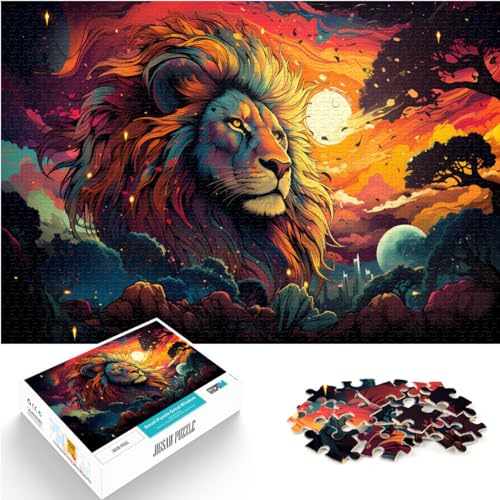 Puzzle für Fantasy-Bestien, 1000-teiliges Puzzle für Erwachsene, jedes Teil ist einzigartig – anspruchsvolles, unterhaltsames Spiel für die ganze Familie, 1000 Teile (50 x 75 cm) von LGNBTGM