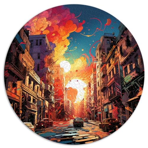 Puzzle für La Rambla und das Puzzle 1000 Teile für Erwachsene 26,5 x 26,5 Zoll für Puzzle Dekomprimierendes geistiges Lernspielzeug von LGNBTGM