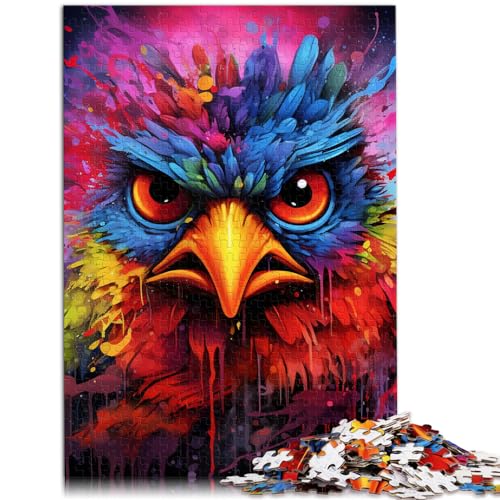 Puzzle für Tier-Spatzen, 1000-teiliges Puzzle aus Holz, jedes Teil ist einzigartig – anspruchsvolles, unterhaltsames Spiel für die ganze Familie, 1000 Teile (50 x 75 cm) von LGNBTGM