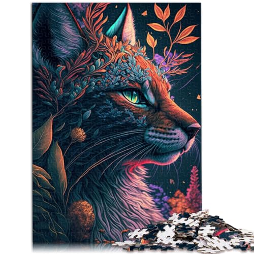 Puzzle zum Verschenken „Spirits of Nature“ für Erwachsene, 300 Teile, Holzpuzzle, ganze Familie, 300 Teile (26 x 38 cm) von LGNBTGM