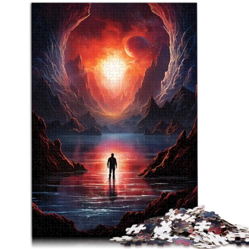 Puzzle zum alleinigen Betrachten der Welt, 1000 Teile Puzzle für Erwachsene von Wooden Puzzles, Heimdekoration, 50 x 75 cm von LGNBTGM