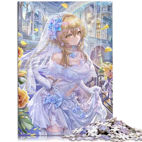 Puzzles, Geschenke, Spielzeug, Genshin Impact Lumine, 300-teiliges Puzzle für Erwachsene, Holzpuzzle ganze Familie, 300 Teile (26 x 38 cm) von LGNBTGM