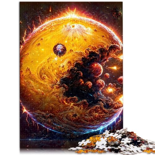 Puzzles, Geschenke, Spielzeug, Retro-Weltraum-Logo, Puzzle für Erwachsene, 1000 Teile, anspruchsvolles, unterhaltsames Familienspiel, 1000 Teile (50 x 75 cm) von LGNBTGM