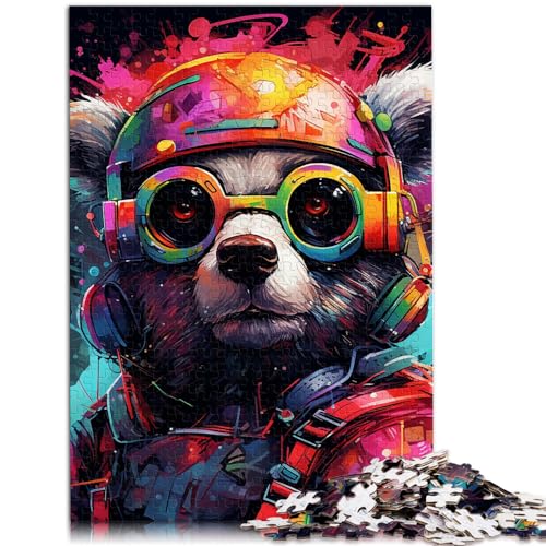 Puzzles Colourful Art Koala 300-teiliges Puzzle für Erwachsene, jedes Teil ist einzigartig – anspruchsvolles, unterhaltsames Spiel für die ganze Familie, 300 Teile (26 x 38 cm) von LGNBTGM