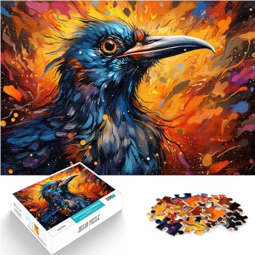 Puzzles Geschenke Spielzeug Fantasietiere Puzzles für Erwachsene 1000 Puzzles Holzpuzzle Familienspiel Stressabbau Schwieriges Herausforderungspuzzle 1000 Teile (50x75cm) von LGNBTGM