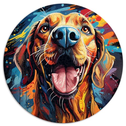 Puzzles Gift Hound 1000-teiliges Puzzle Lernspiele 26,5 x 26,5 Zoll Familienpuzzle Geschenk Familienspiel Stressabbau Schwieriges Herausforderungspuzzle von LGNBTGM