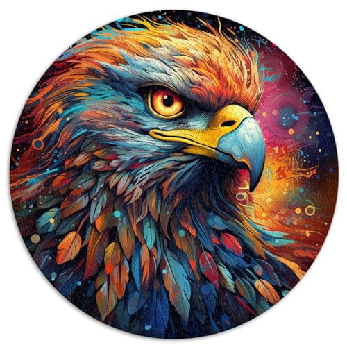 Puzzles Lernspiele Adler und das Puzzle 1000 Teile für Erwachsene 67,5x67,5cm Puzzles für Lernspiele Herausforderung Spielzeug Kunstwerk Geschenk von LGNBTGM