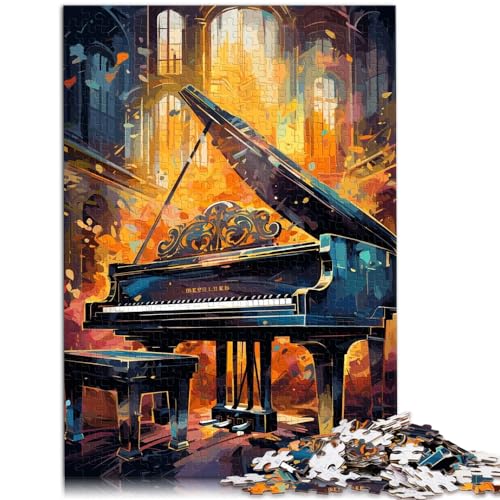 Puzzles Lernspiele Ethereal Keys Piano Puzzle 1000 Teile Holzpuzzle Familienaktivität Puzzles Lernspiele 1000 Teile (50x75cm) von LGNBTGM