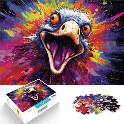 Puzzles für Erwachsene, bunter Strauß, 1000 Teile, Holzpuzzle, Spielzeug, Puzzle, Lernspiele, Stressabbau-Puzzle, 1000 Teile (50 x 75 cm) von LGNBTGM