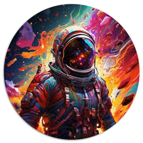 Puzzles für stilisierte Astronauten-Puzzles 1000 Teile 26,5 x 26,5 Zoll Lernspielzeug ganze Familie und dieses von LGNBTGM