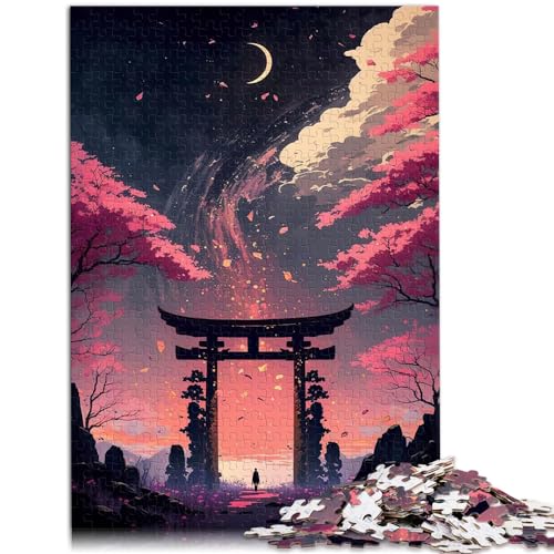 Puzzlespiel „Crescent of Dreams“, 300 Teile, für Erwachsene, Holzpuzzle, Spaß bei Aktivitäten zu Hause, Geburtstagsgeschenk, Reisegeschenk, 300 Teile (26 x 38 cm) von LGNBTGM