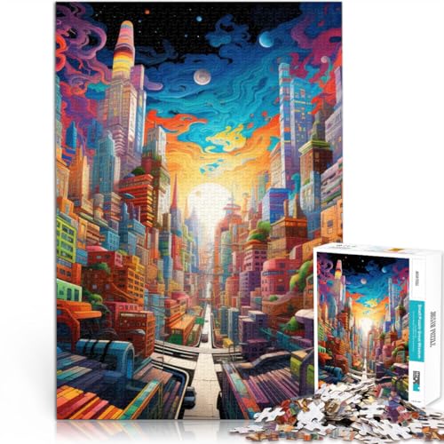 Quizspiel Lebendige paranormale Stadt Puzzle 1000 Teile für Erwachsene 26x38cm Die Liebe zwischen Paaren stärken Geeignet ab 14 Jahren Quizspiel Lebendige paranormale Stadt Puzzle 1000 Teile für Erwachsene 26x38cm Die Liebe zwischen Paaren stärken Geeignet ab 14 Jahren von LGNBTGM