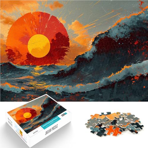 Quizspiel schöne Kunst Sonnenuntergang Meer Puzzle für Jugendliche 2000 Teile 70x100cm Geschenke für Freunde und Familie für ab 14 Jahren Quizspiel schöne Kunst Sonnenuntergang Meer Puzzle für Jugendliche 2000 Teile 70x100cm Geschenke für Freunde und Familie für ab 14 Jahren von LGNBTGM