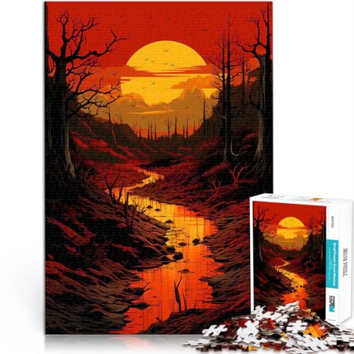 Spiele Spielzeug Geschenk Purpurner Fluss Teenager-Puzzle 1000 Teile 38x52cm Tolle Geschenke und Spielzeuge für 14+ Spiele Spielzeug Geschenk Purpurner Fluss Teenager-Puzzle 1000 Teile 38x52cm Tolle Geschenke und Spielzeuge für 14+ von LGNBTGM