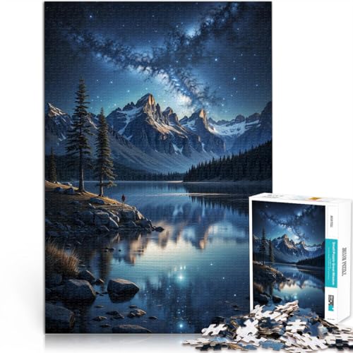 Spiele Spielzeug Geschenk Sternenklare Seeruhe 1000-Teile-Puzzle für Erwachsene 50x75cm Heimdekoration Spielzeug ab 14 Jahren Spiele Spielzeug Geschenk Sternenklare Seeruhe 1000-Teile-Puzzle für Erwachsene 50x75cm Heimdekoration Spielzeug ab 14 Jahren von LGNBTGM