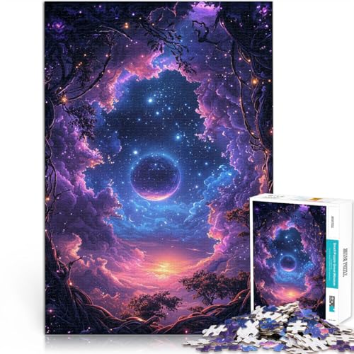 Spielzeug-Intellektuelles Spiel Verträumter Nachthimmel Puzzle für Jugendliche 1000 Teile 50x75cm Heimdekoration Spielzeug für ab 14 Jahren Spielzeug-Intellektuelles Spiel Verträumter Nachthimmel Puzzle für Jugendliche 1000 Teile 50x75cm Heimdekoration Spielzeug für ab 14 Jahren von LGNBTGM