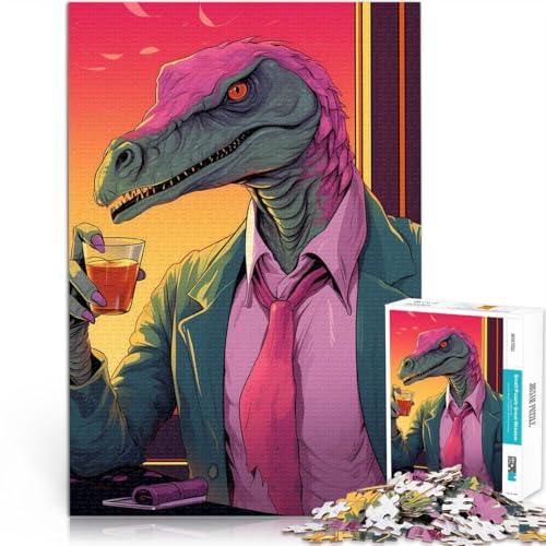 Spielzeug Lernspiele Stressabbau Afterwork-Dinosaurier 1000-Teile-Puzzle für Erwachsene 38x52cm Heimdekoration Spielzeug ab 14 Jahren Spielzeug Lernspiele Stressabbau Afterwork-Dinosaurier 1000-Teile-Puzzle für Erwachsene 38x52cm Heimdekoration Spielzeug ab 14 Jahren von LGNBTGM