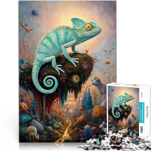 Spielzeug Lernspiele Stressabbau Magische Chamäleonwunder 1000 Teenager-Teile-Puzzle 50x75cm Heimdekoration Spielzeug ab 14 Jahren Spielzeug Lernspiele Stressabbau Magische Chamäleonwunder 1000 Teenager-Teile-Puzzle 50x75cm Heimdekoration Spielzeug ab 14 Jahren von LGNBTGM