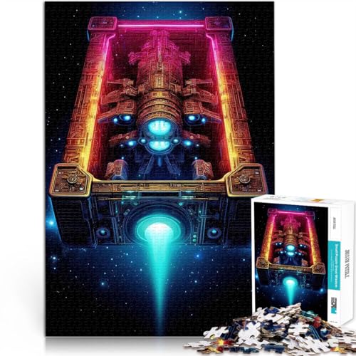 Spielzeug Lernspiele Stressabbau Neon-Raumschiffreise Teenager 1000 Teile Puzzle 38x52cm Heimdekoration Spielzeug für ab 14 Jahren Spielzeug Lernspiele Stressabbau Neon-Raumschiffreise Teenager 1000 Teile Puzzle 38x52cm Heimdekoration Spielzeug für ab 14 Jahren von LGNBTGM