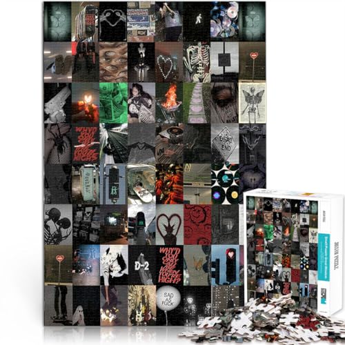 Spielzeug Lernspiele Stressabbau Retro-Kunst-Collage-Malerei 1000-teiliges Puzzle für Teenager 26x38cm Gutes Geschenk Spielzeug Lernspiele Stressabbau Retro-Kunst-Collage-Malerei 1000-teiliges Puzzle für Teenager 26x38cm Gutes Geschenk von LGNBTGM