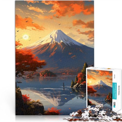 Spielzeug Lernspiele Stressabbau Vulkan Fuji 1000-Teile-Puzzle für Erwachsene 50x75cm Tolle Geschenke und Spielzeuge für 14+ Spielzeug Lernspiele Stressabbau Vulkan Fuji 1000-Teile-Puzzle für Erwachsene 50x75cm Tolle Geschenke und Spielzeuge für 14+ von LGNBTGM