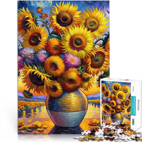 Spielzeug Lernspiele Stressabbau schöne Sonnenblume Puzzle 1000 Teile für Erwachsene 50x75cm Heimdekoration Spielzeug ab 14 Jahren Spielzeug Lernspiele Stressabbau schöne Sonnenblume Puzzle 1000 Teile für Erwachsene 50x75cm Heimdekoration Spielzeug ab 14 Jahren von LGNBTGM