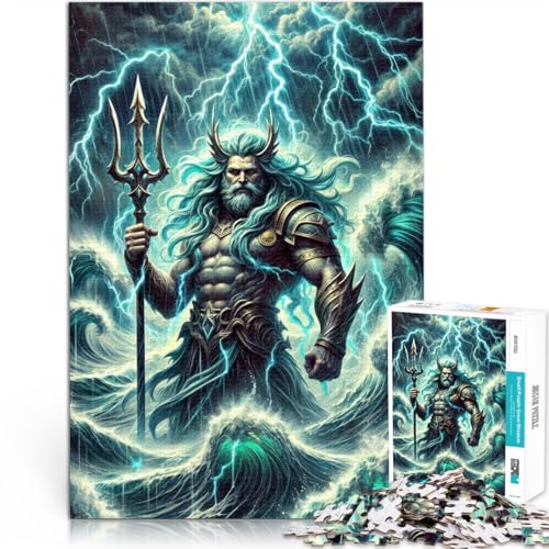 Spielzeug für die ganze Familie Poseidon 1000-Teile-Puzzle für Teenager 26x38cm Lernspiel für Geburtstag, Weihnachten ab 14 Jahren Spielzeug für die ganze Familie Poseidon 1000-Teile-Puzzle für Teenager 26x38cm Lernspiel für Geburtstag, Weihnachten ab 14 Jahren von LGNBTGM