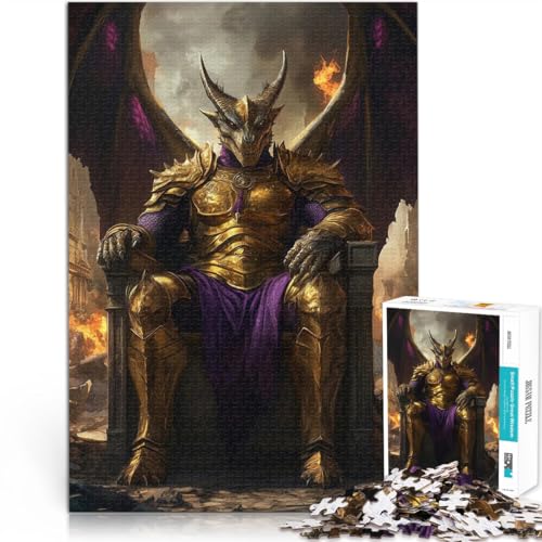 Stressabbau-Spielzeug Drachenkönig auf dem Thron Teenager-Puzzle 2000 Teile 70x100cm Tolle Geschenke und Spielzeuge für ab 14 Jahren Stressabbau-Spielzeug Drachenkönig auf dem Thron Teenager-Puzzle 2000 Teile 70x100cm Tolle Geschenke und Spielzeuge für ab 14 Jahren von LGNBTGM