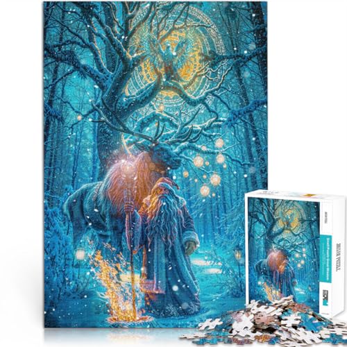 Stressabbau-Spielzeug Winterwaldzauber mit dem Weihnachtsmann Puzzle 1000 Teile für Erwachsene 50x75cm Heimdekoration Spielzeug Stressabbau-Spielzeug Winterwaldzauber mit dem Weihnachtsmann Puzzle 1000 Teile für Erwachsene 50x75cm Heimdekoration Spielzeug von LGNBTGM