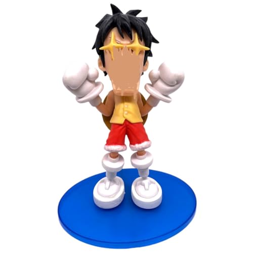 LGQHCE Anime Statue Actionfiguren Luffy Spielzeug Model Actionfigur Figur Doll Collectibles Luffy Spielzeug Dekoration Anime Figur Ornamente Sammlung Desktop Puppe Kinder Geburtstag Geschenk von LGQHCE