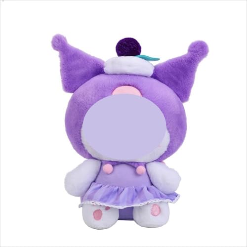 LGQHCE Kuroomi Plush, Kuroomi Cartoon Kuscheltier Lila Süße Plüschpuppen Mädchen Kinder Geburtstag Weihnachten Geschenk 1PCS (A) von LGQHCE