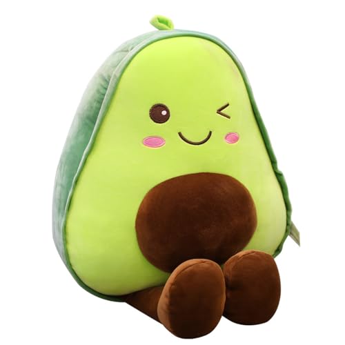 LGWJHCY Avocado Puppe, Avocado Wurfkissen Plüschtier, Kawaii Frucht Plüschtie, Niedliche Avocado Plüschtier Puppe, PlüschKissen Für Schlafzimmer Wohnzimmer, Schönes Geschenk für Kinder. von LGWJHCY