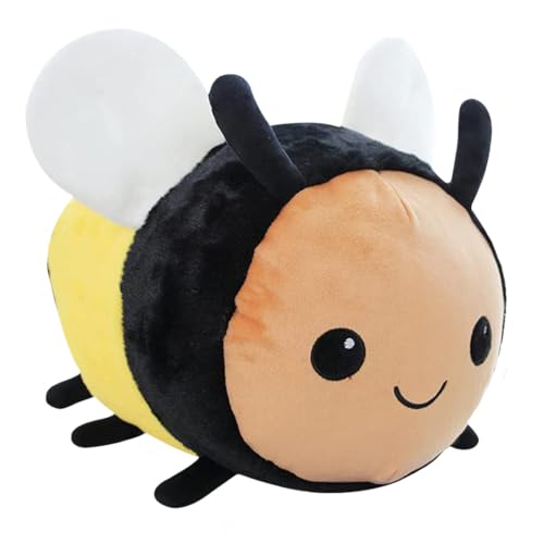 LGWJHCY Bienen Plüschtiere, Weiche Bienen Kuscheltier Spielfigur Plüsch, Bumblebee Plüsch Spielzeug, Tolles Geschenk für Jungen Und Mädchen Zum Fantasievollen Spielen. von LGWJHCY