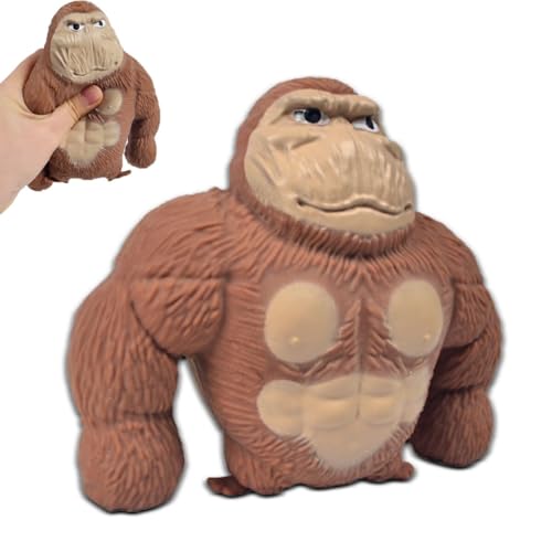 LGWJHCY Gorilla Spielzeug Stressabbau, Monkey Gorilla Toys, Anti Stress Spielzeug, Pinch Relieve Stress Spielzeug, Geeignet für Freizeit, Unterhaltung und Dekompression. von LGWJHCY